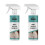 (2pcs) Car Mildew Remover Interior Headliner Fabric Leather Seat Mildew Remover 60ml Tw 1