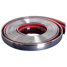20mm 5m Chrome Car Styling Moulding Strip Trim Self Adhesive Crash Protector Van Tw