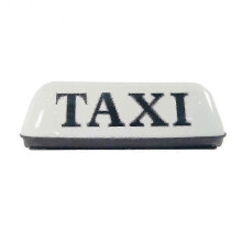 (White) Led Taxi Roofs Light Illuminated Sign Light Taxi Top Indicator Light 12v Car Domes Light Tw