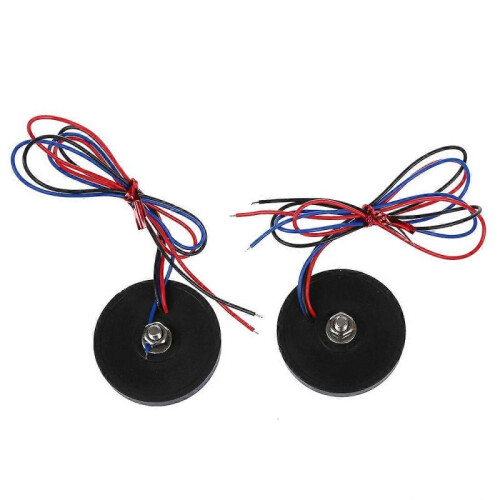 2 x Taillight Round Taillight Brake Light Stoplight Car Red 1