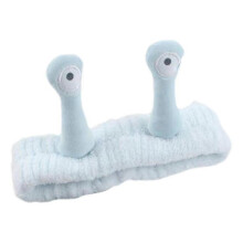 (Blue) Women's Cute Cartoon Funny Big Eyes Snail Headband Girl Hairband Tw