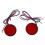 2 x Taillight Round Taillight Brake Light Stoplight Car Red 1