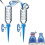 12 Pack Plant Automatic Watering Device,self Spikes System with Slow Release Control Valve,dripper Tw 4