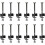 12 Pack Trampoline Spacers with Screws To Fix The Trampoline - Replacement Trampoline Accessories Tw 1
