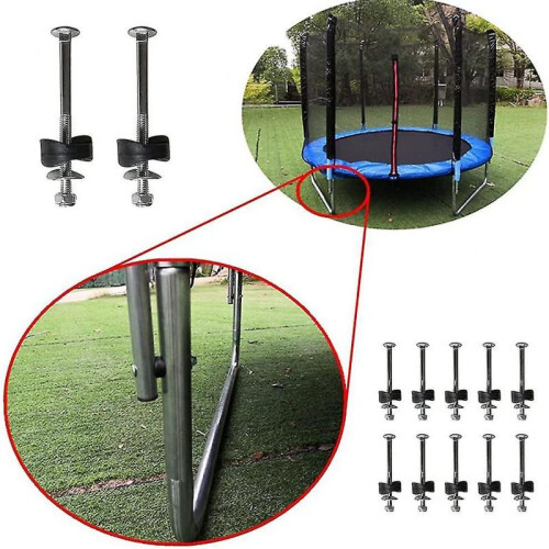 12 Pack Trampoline Spacers with Screws To Fix The Trampoline - Replacement Trampoline Accessories Tw 2