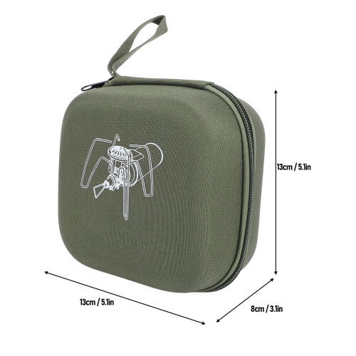Boîte de rangement pour réchaud EVA format compact vert militaire 1