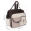 StrollerNappyBag Grande capacità 31x14x37cm caffè 3