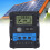 12V/24V PWM régulateur de charge solaire 30 A LCD USB 14