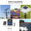 12V/24V PWM régulateur de charge solaire 30 A LCD USB 6