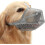 (M, Gray) Dog Muzzle With Adjustable Straps, Soft Mesh Covered Muzzles For Small Medium Large Dogs Tw 1