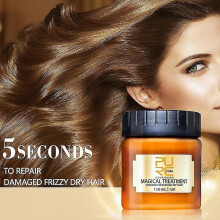 (120ml) Purc Magical Hair Mask Keratin Straighten Nourish Restore Soft 5 Seconds Repairs Damaged Hair Tw