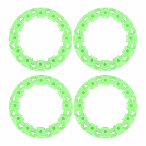 4 pièces capuchon de moyeu de roue ATV 10 pouces vert ABS 2