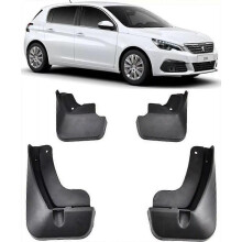 4x Mud Flaps for Peugeot 308 Mk2 T9 2014-2021 5dr Hatch Splash Guards Front Rear