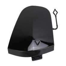 Front Bumper Tow Hook Eye Cover 51117376447 Black Tow Hook Eye Cover Cap for Clubman F54 2014 to 2017