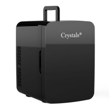 (10L - ( BLACK )) 4/10/15L Mini Fridge TableTop Electric Cooler Warmer Portable Ice Box Office Car