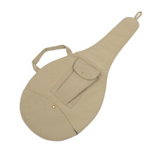 Unisex Tennis-Schlägertasche Einzelne Tennisschläger Tasche mit verstellbarem Schultergurt Canvas Khaki