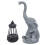 Elephant Statue Solar Light Sculpture Decor Yard 1