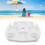 Beach Umbrella Table Tray White Round Umbrella 12
