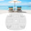 Beach Umbrella Table Tray White Round Umbrella 13