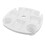 Beach Umbrella Table Tray White Round Umbrella 5
