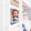 Noa and Nani Jakke Bunk Bed with Straight Ladder in White 5