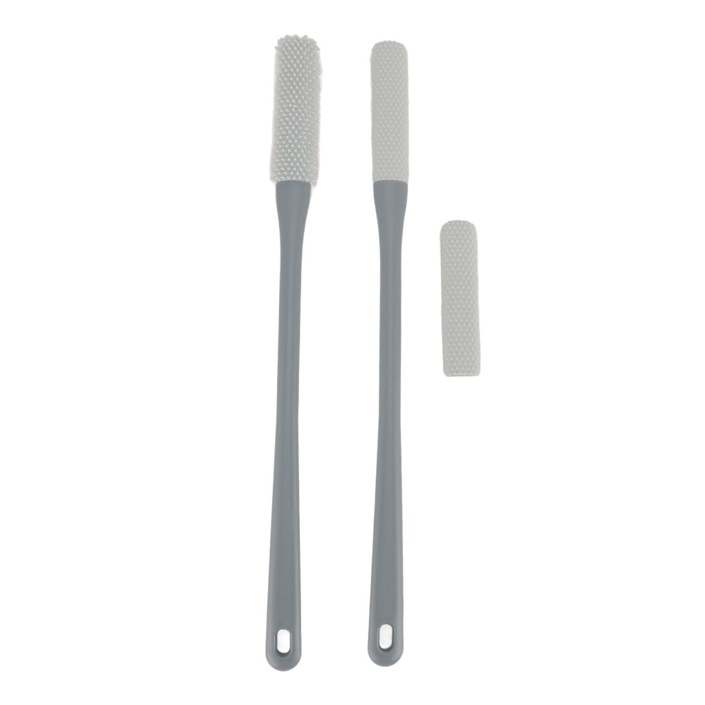 2 Pcs Toe Cleaning Brush Exfoliating Callus Dead