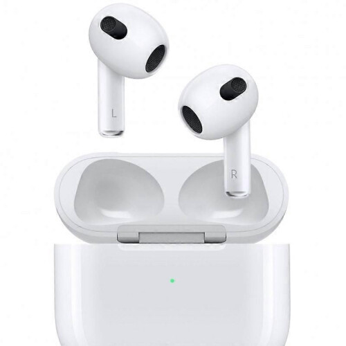 écouteurs Bluetooth Pods 3e génération compatibles avec étui de chargement Lightning