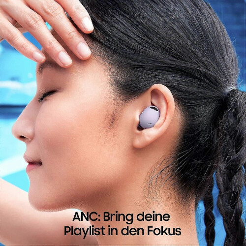 Galaxy Buds2 Pro Wireless Bluetooth Headphones, Noise Cancellation, Charging Case, White 2