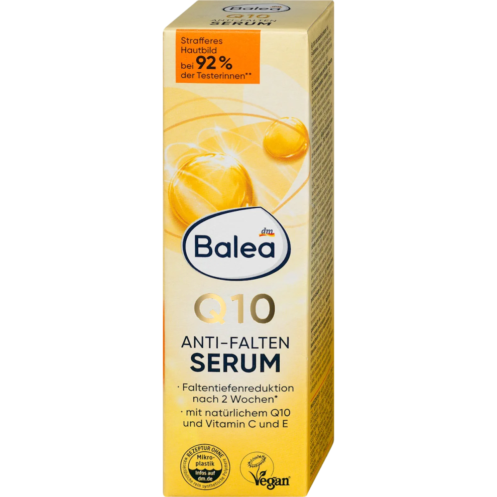 Balea 2X Q10 Anti Wrinkle Face Serum 30 Ml