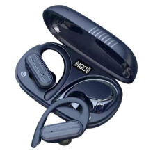 (sininen) Inear Bluetooth -kuulokkeet, epälineaariset binauraaliset urheilu- ja juoksukuulokkeet, pitkäkestoiset