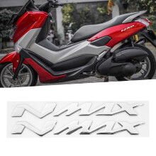 Adesivi 3D con emblema per NMAX155 125, Argento