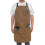 24"x37" Leather Workshop Apron with Heat-resistant And Flame-retardant Tw 1