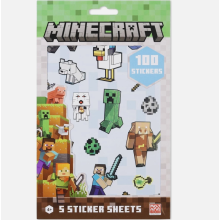 Ultimate Minecraft Sticker Set 100 Durable Colourful Stickers