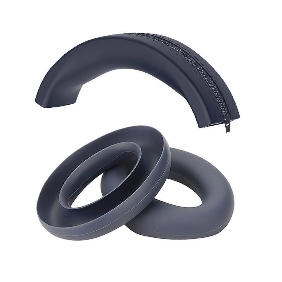 Ear Pads+Head Beam Kit For Q20i Headphone Headset Silicone Protective Case Earmuff Head Beam Repair 9319739677393