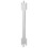Positionneur de support inoxydable professionnel L 16