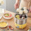 220v 360w Yellow Stainless Steel Egg Boiler Machine Multi-function with Automatic Power Off for Tw 3