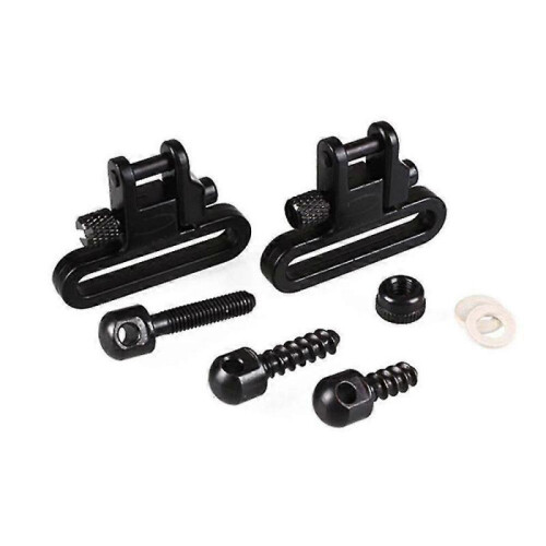 2x 300lb. Pull Strap Loop Strap Buckle Sling Mounting Kit Sling Swivels Stud Screw Set Tw 2