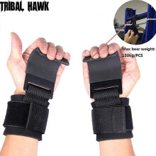 (2pcs board) Men Fitness Weight Lifting Hook Gym Fitness Weightlifting Training Grips Straps Wrist Support Weights Power Dumbbell Hook Tw