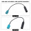 Cavo convertitore ISO per antenna dell'autoradio ABS 13