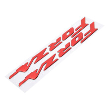 3D Red Motorcycle Emblem Stickers for Honda FORZA 125/250/300