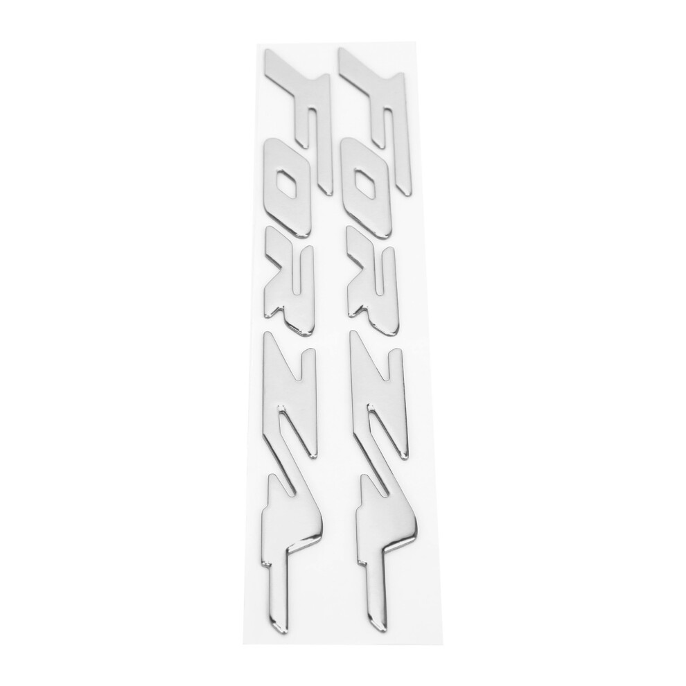 3D Motorcycle Emblem Stickers For Honda Forza 125/250/300 Silver 9361343735396