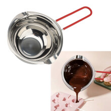 Pentola per sciogliere il cioccolato da 500 ml, acciaio inossidabile 304