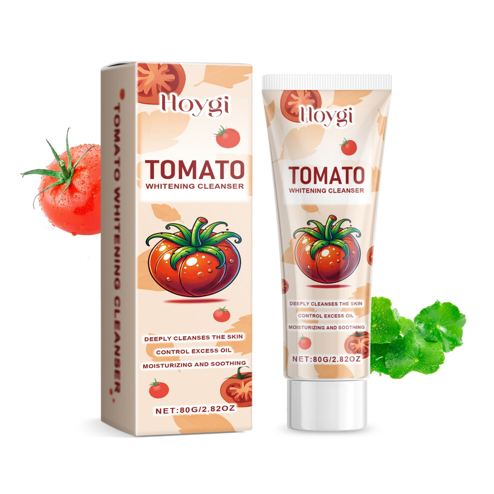 Tomato Cleanser - Gentle Pore Cleanser with Niacinamide & Asiaticum Extract for Oil Control & Moisturizing