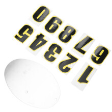 Ovale en aluminium de 2,5 mm d'épaisseur argent CL250/CL300/CL500
