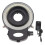 Anello LED per microscopio, 144 LED, ABS, nero, Ø63,5 mm 2
