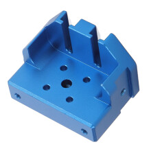 3D-Drucker Extruder Halter Aluminiumlegierung mit 4 Löchern Montageschiene Hotend Halter Befestigungsblock für Ender-3 Ender-5 CR-10