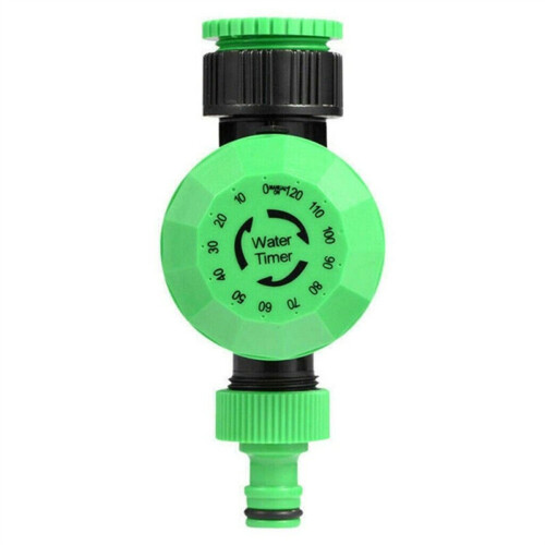 Timer idrico meccanico verde da 2 ore 150x85x85 mm 2