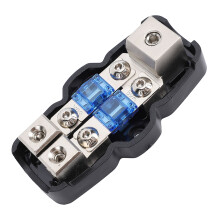 Mini blocco di distribuzione con fusibile ANL 1in2Out 60-100A PC+Metallo