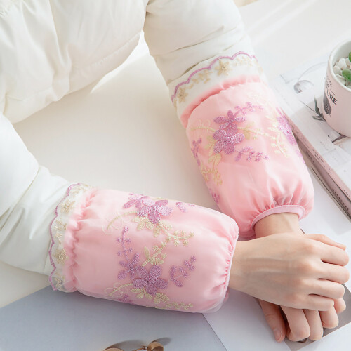 Lace Dustproof Oversleeve Clothing Protection