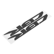 2 Stück Motorradaufkleber aus weichem Kunststoff als Dekoration für Honda CBR 250r 250rr 500r 650r 650f 954Black
